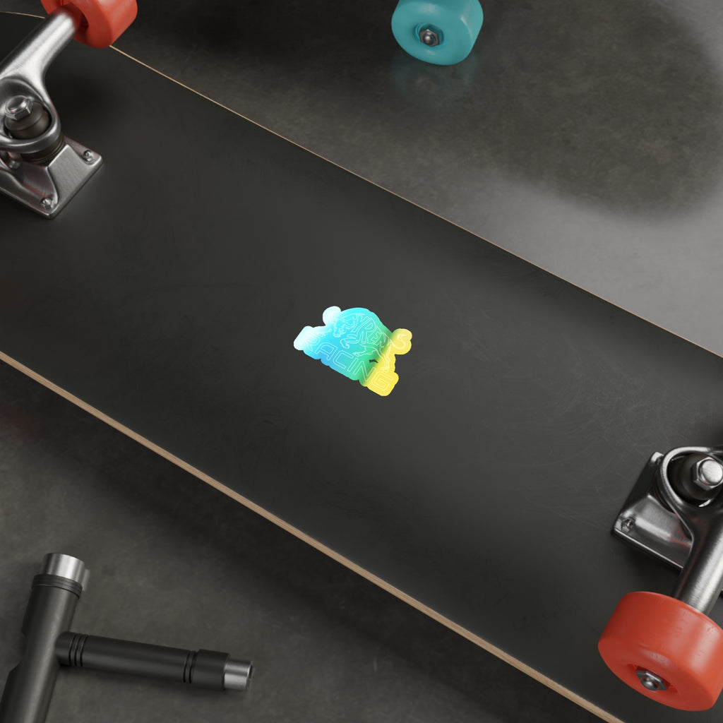 Holographic TYR1 Racing decal