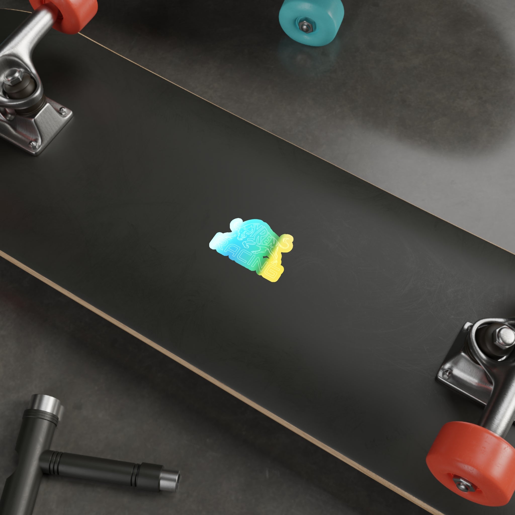 Holographic TYR1 Racing decal