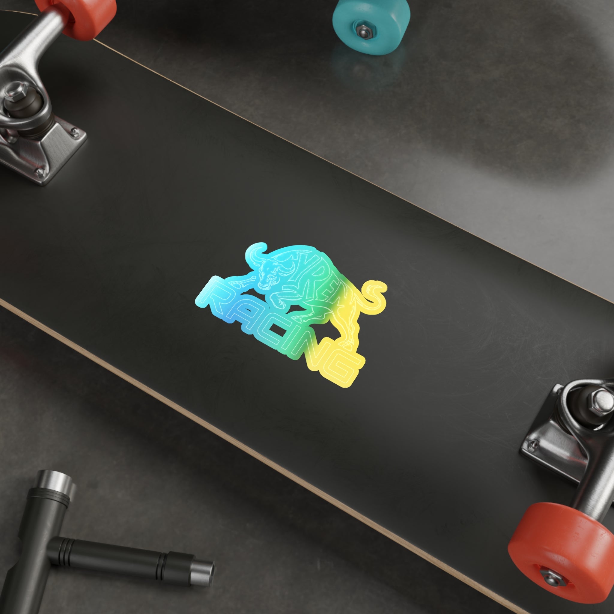 Holographic TYR1 Racing decal