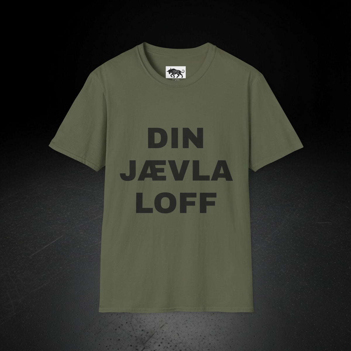 DIN JÆVLA LOFF T-SKJORTE