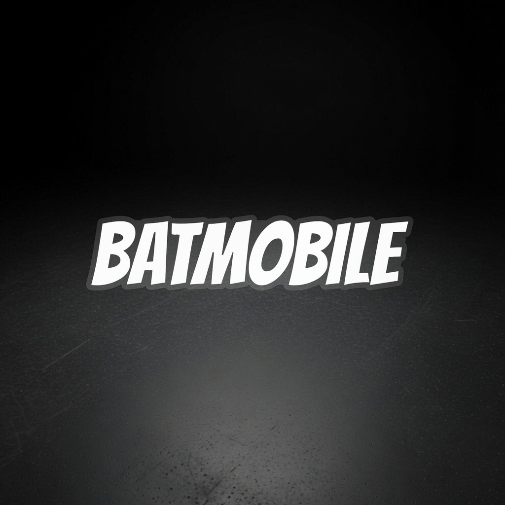 BATMOBILE Decal