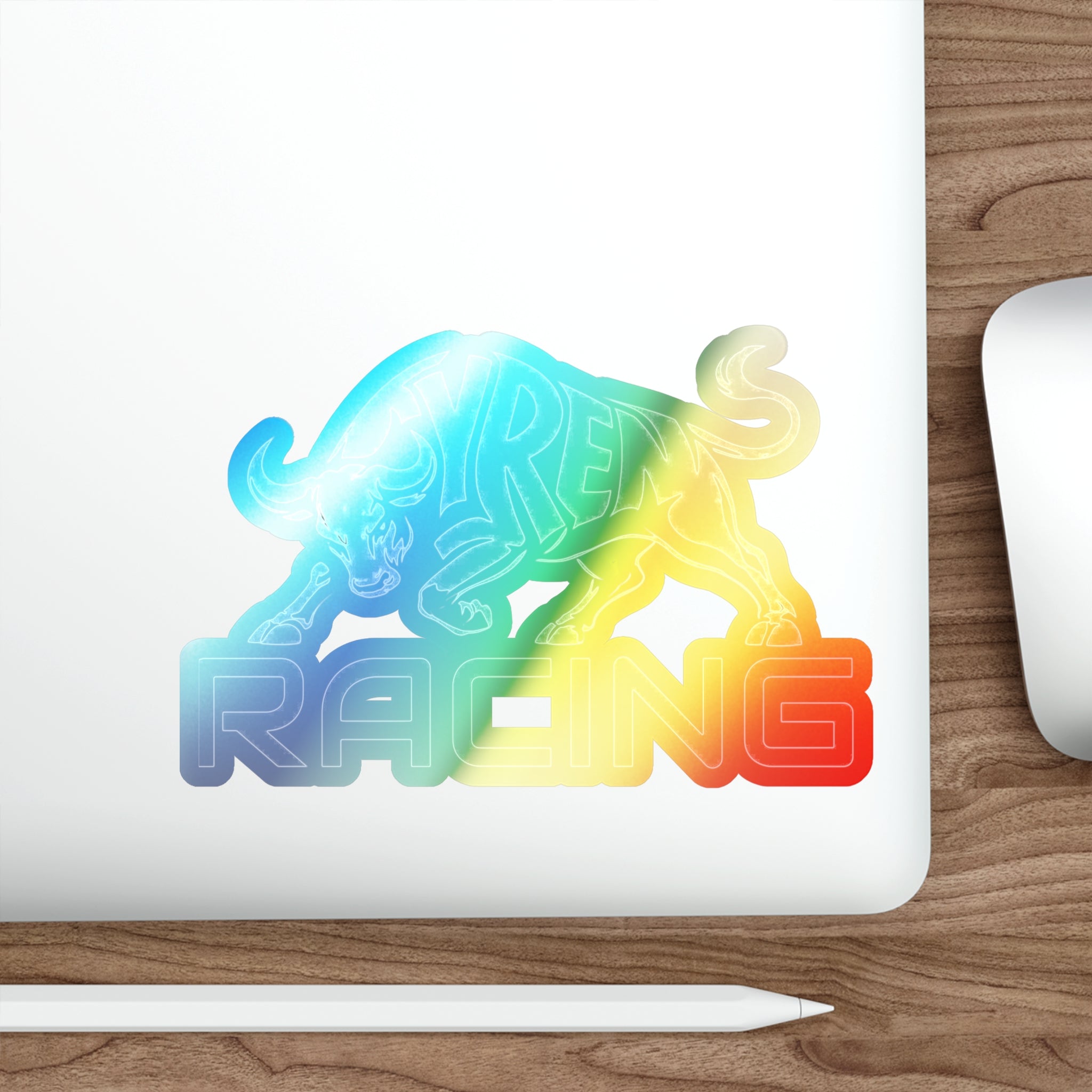 Holographic TYR1 Racing decal