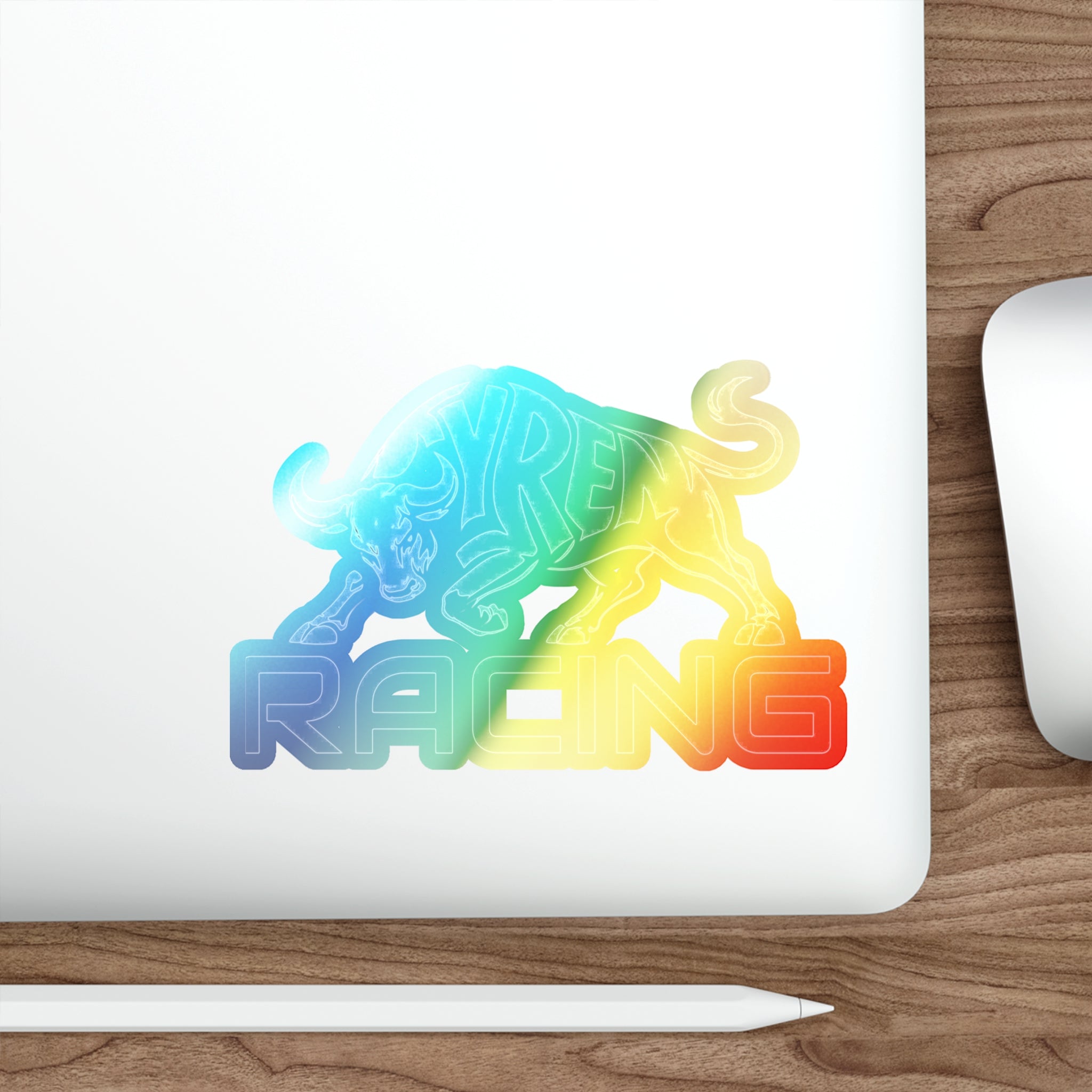Holographic TYR1 Racing decal