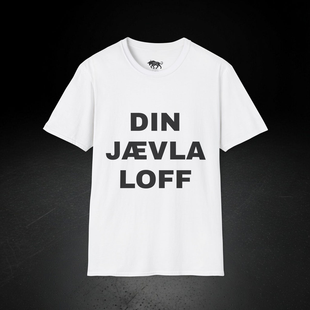 DIN JÆVLA LOFF T-SKJORTE