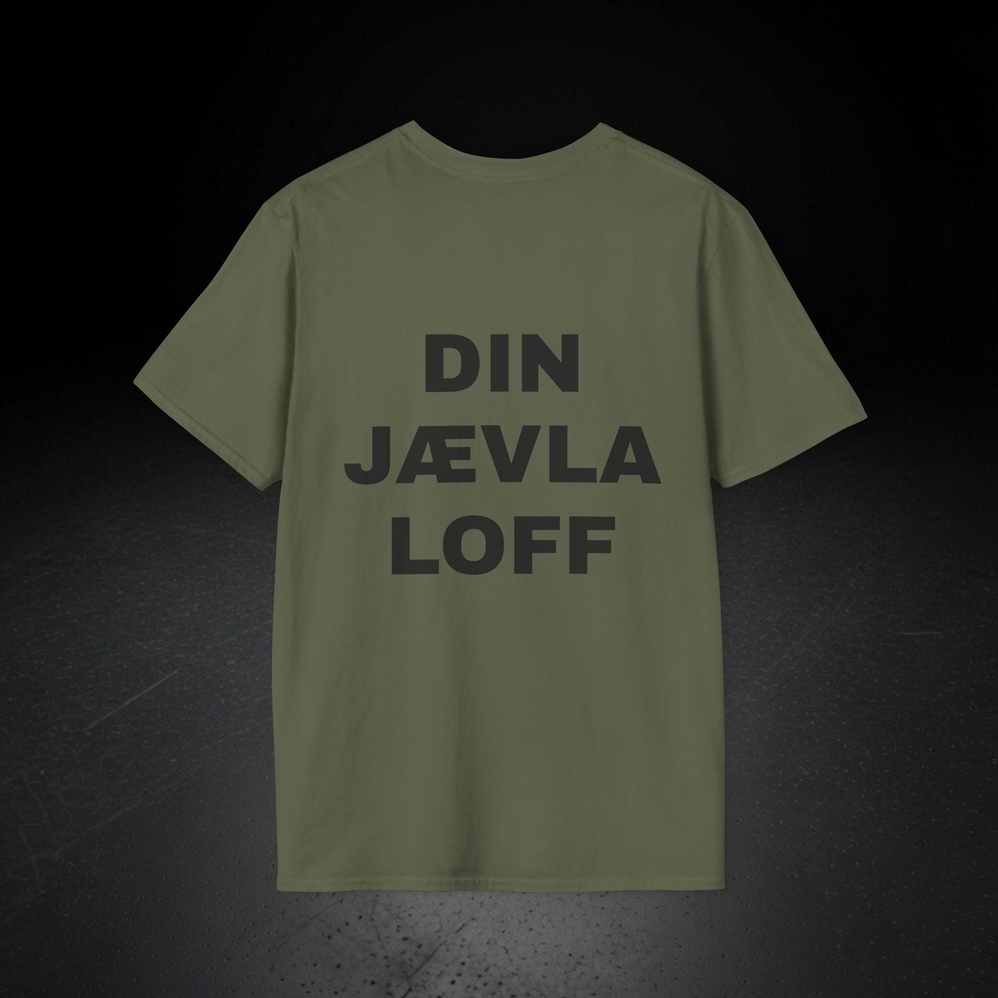 DIN JÆVLA LOFF T-SKJORTE
