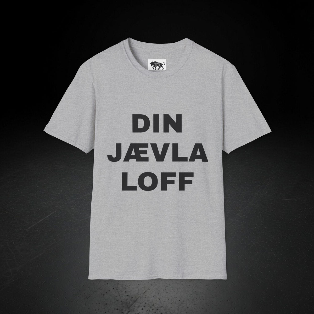 DIN JÆVLA LOFF T-SKJORTE
