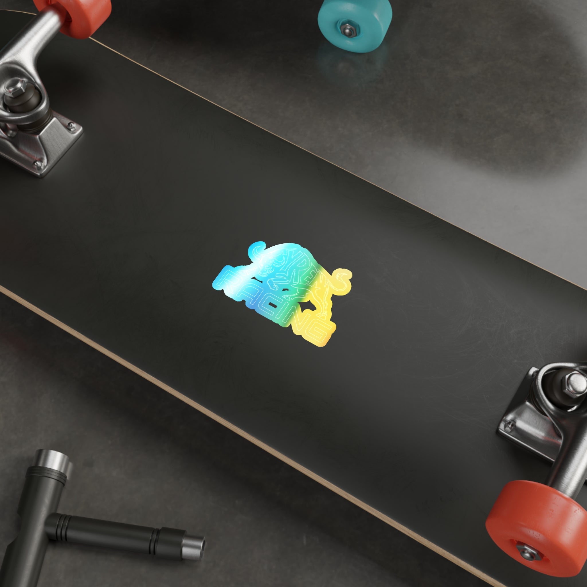 Holographic TYR1 Racing decal