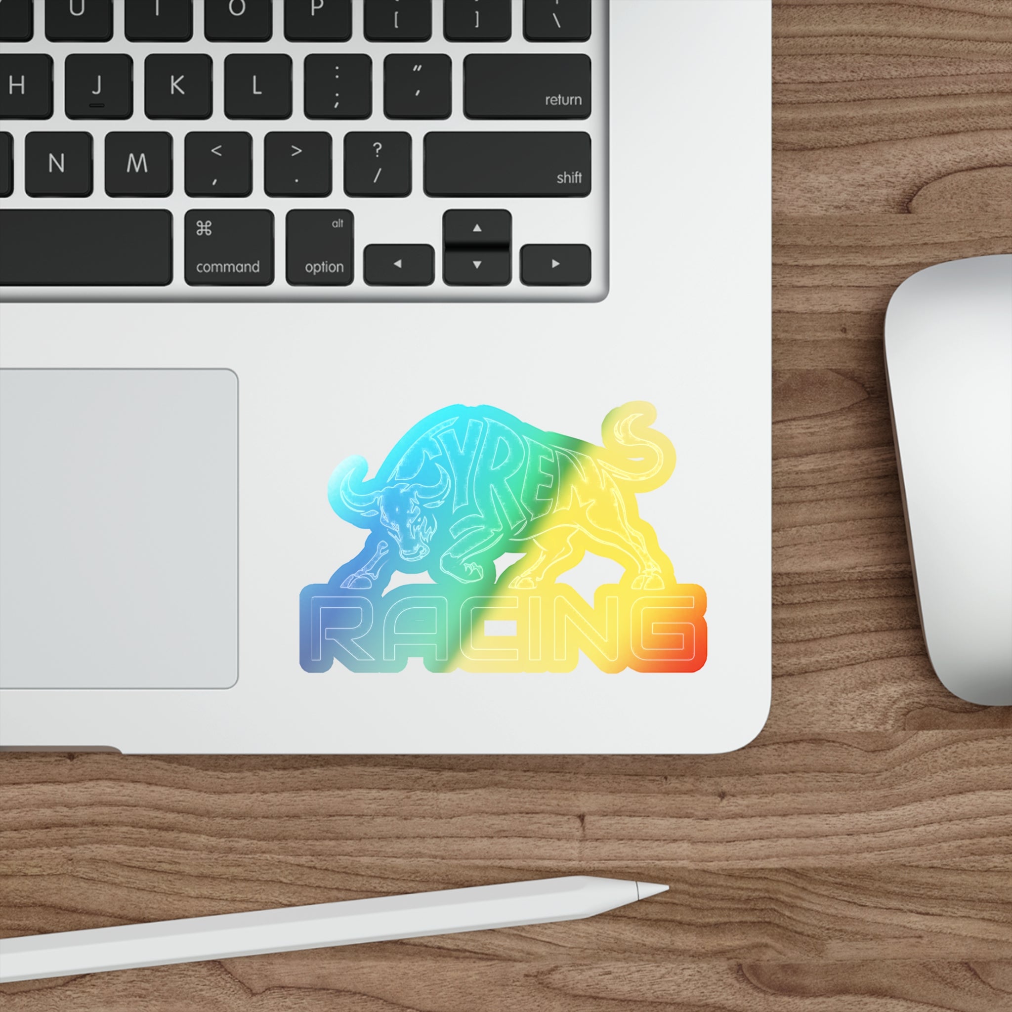 Holographic TYR1 Racing decal