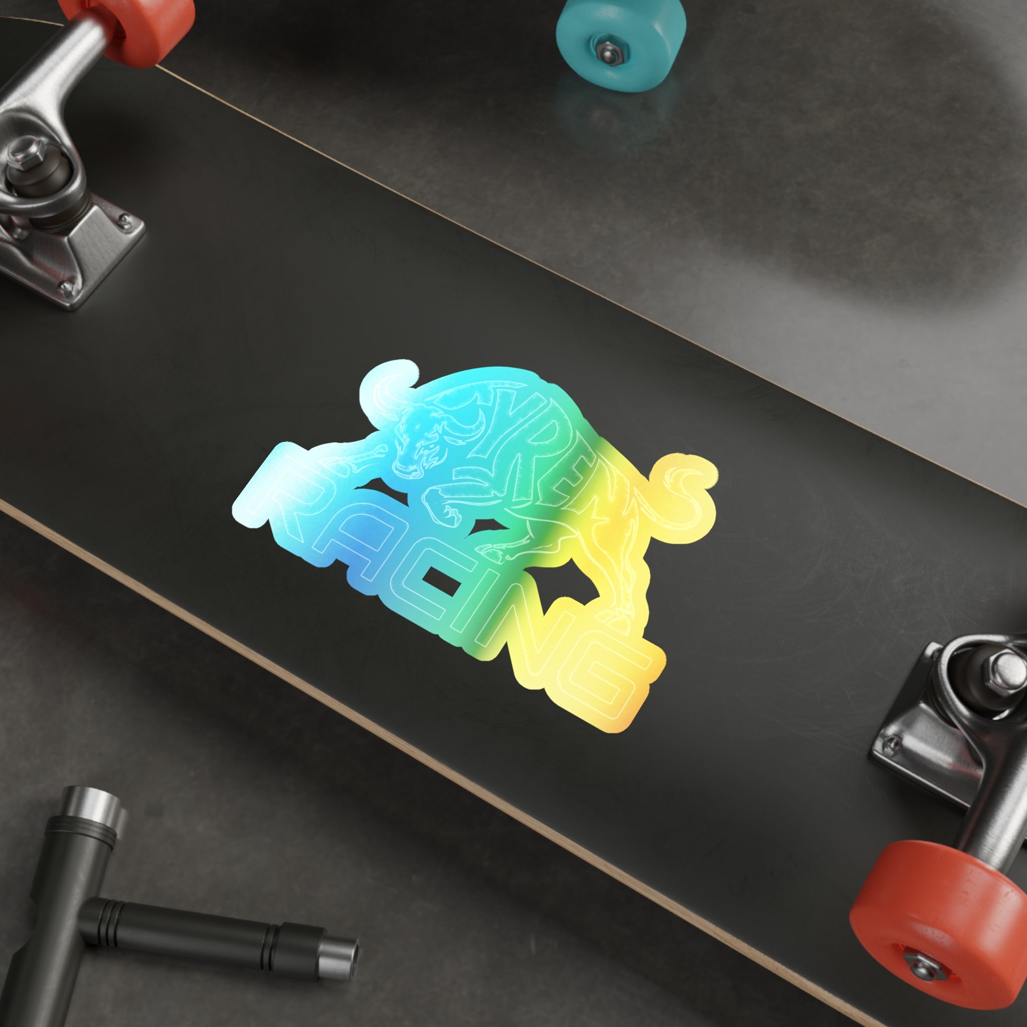 Holographic TYR1 Racing decal