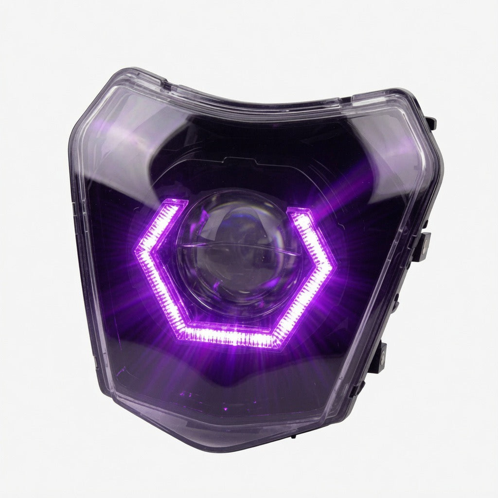 KTM TYR1 Hex Beam - RGBW LED HEADLIGHT