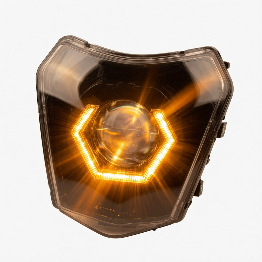 KTM TYR1 Hex Beam - RGBW LED HEADLIGHT